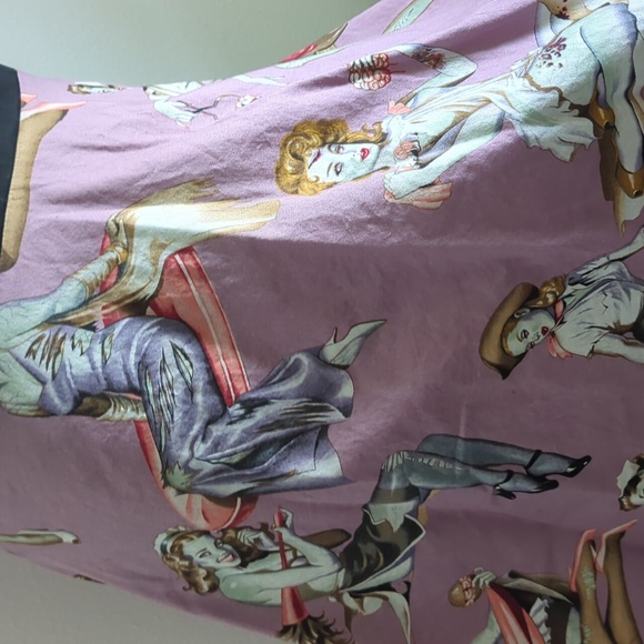 Zombie pinup girl dress RARE - Picture 3 of 6